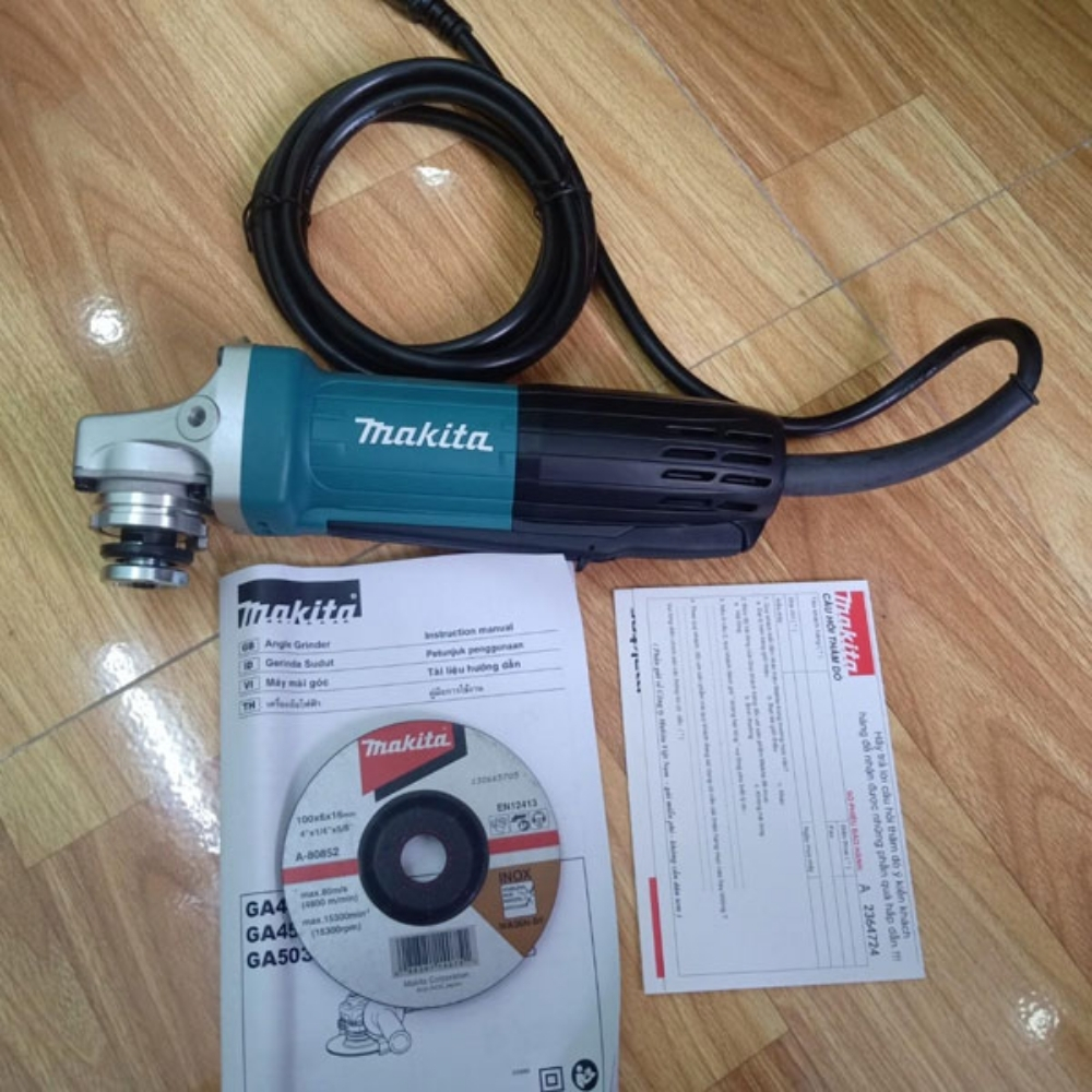 Máy mài góc 720W 100mm Makita GA4034 (công tắc bóp) 2 GA4034-2