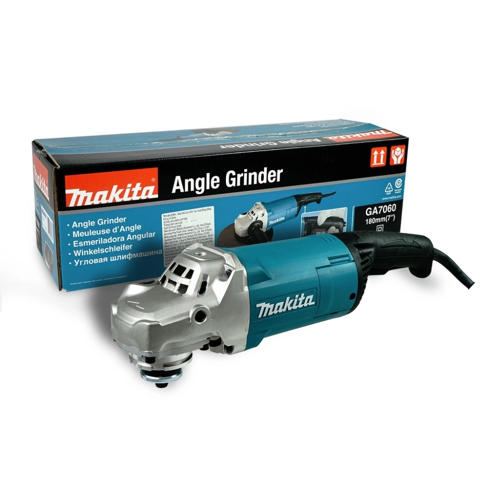 Máy mài góc 2200W 180mm Makita GA7060 (công tắc bóp) 2 GA7060-2