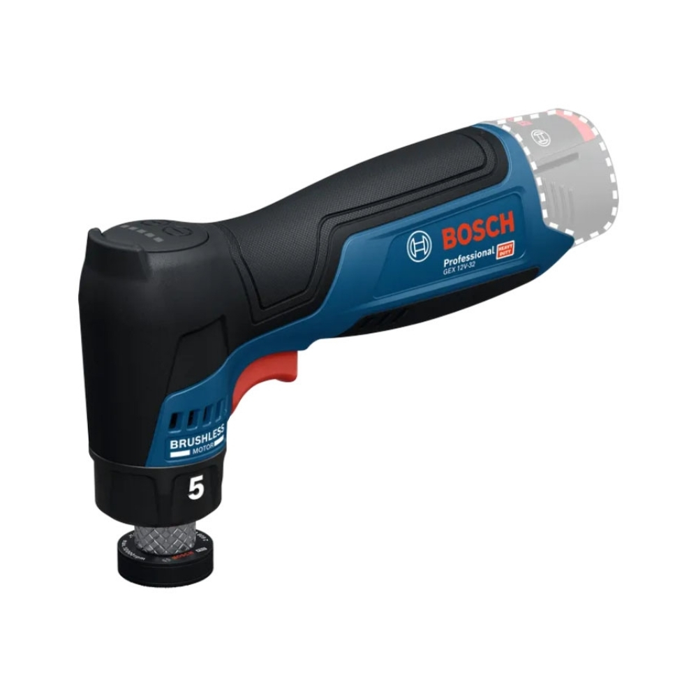 Máy chà nhám pin 12V Bosch GEX12V-32 (SOLO) MỚI 1 Máy chà nhám pin 12V Bosch GEX12V-32 (SOLO) MỚI