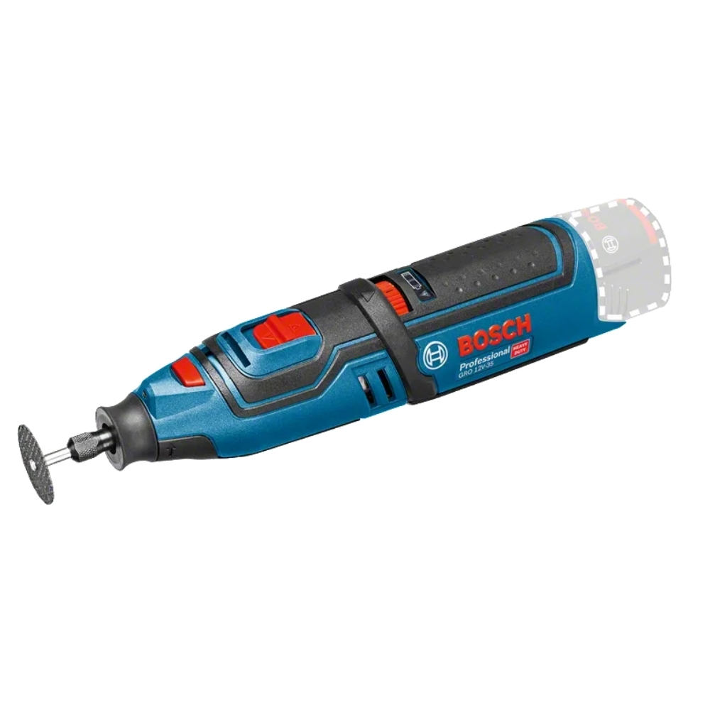 Máy mài khuôn đa năng pin 12V Bosch GRO 12V-35 (SOLO) 1 Máy cắt xoay đa năng pin 12 V Bosch GRO 12V-35 (SOLO)