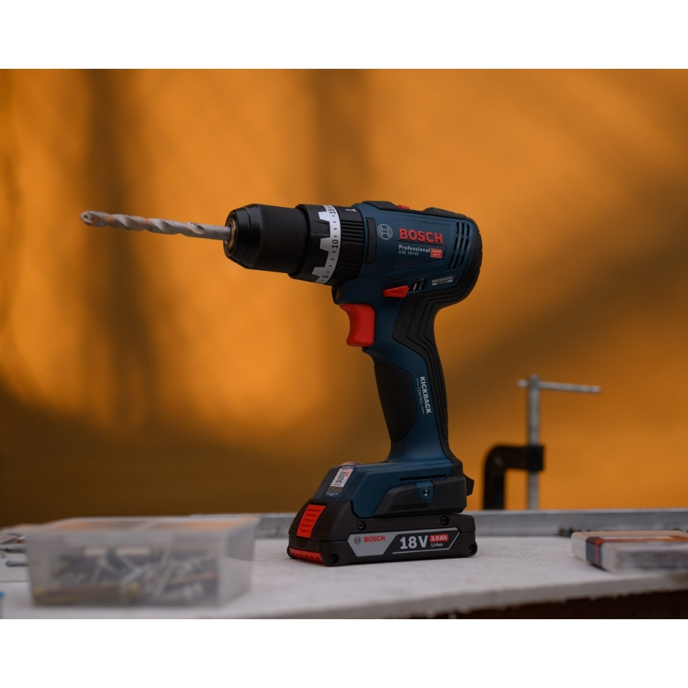 Máy khoan vặn vít pin 18V 70Nm Bosch GSB 18V-65 2 GSB-18V-65-2