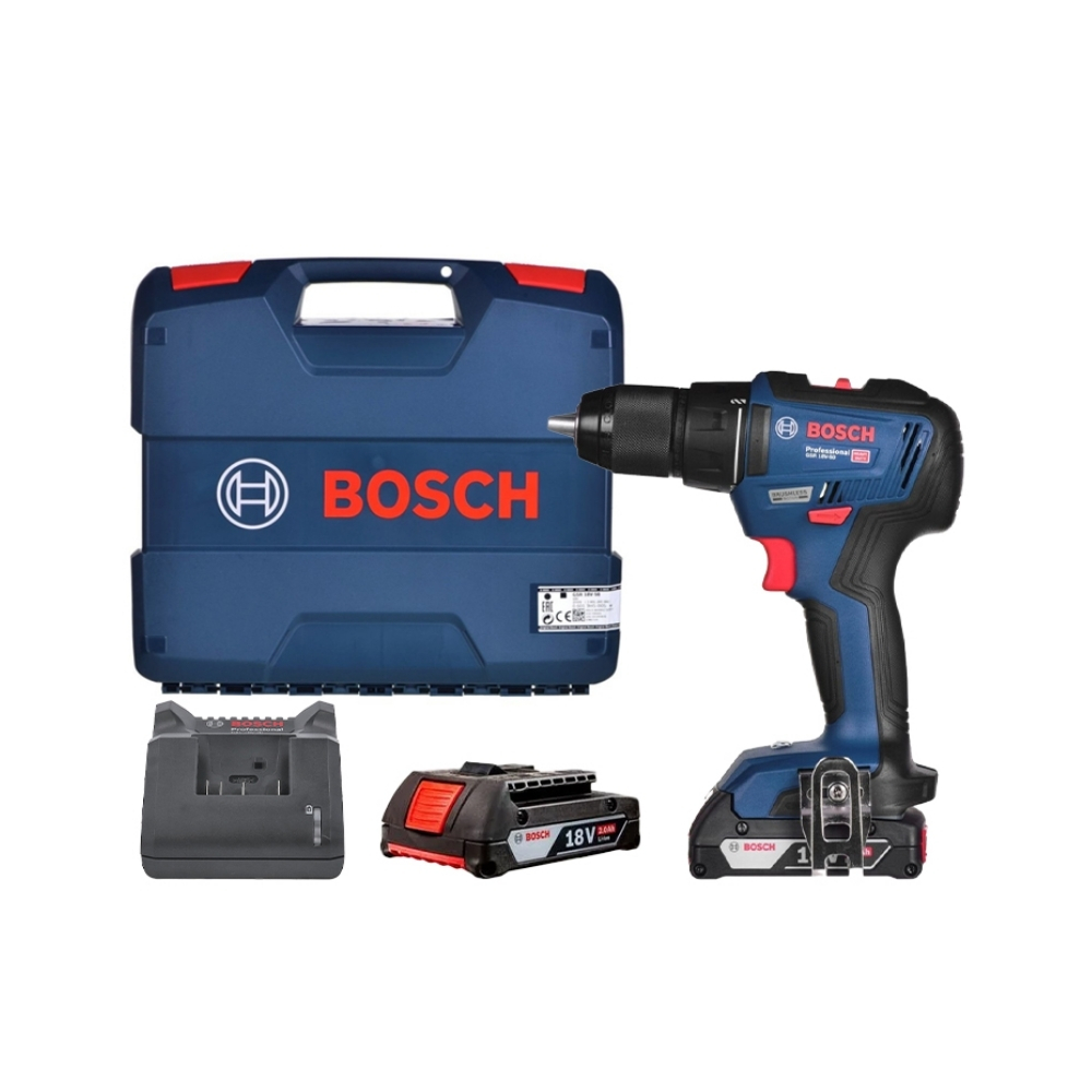 Máy khoan vặn vít dùng pin 18V 50Nm Bosch GSR 18V-50 1 Máy khoan vặn vít dùng pin 18 V 50Nm Bosch GSR 18V-50