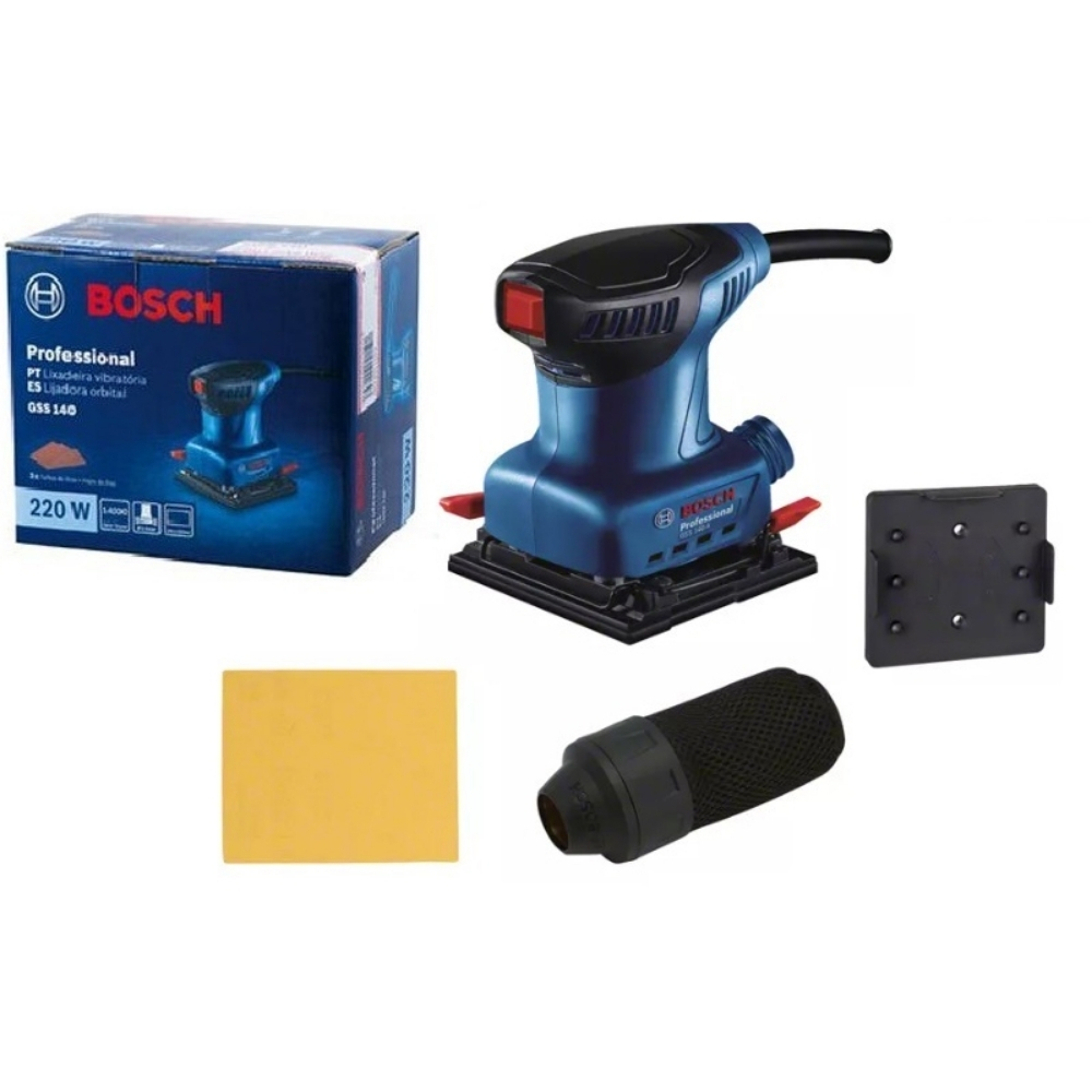 Máy chà nhám rung 220W Bosch GSS 140 A 4 Máy chà nhám rung 220W Bosch GSS 140 A