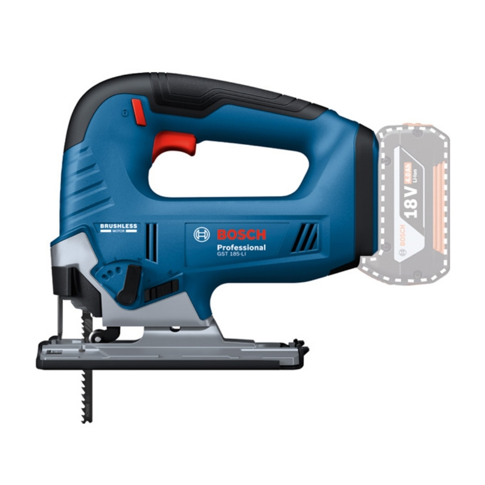 Máy cưa lọng pin 18V Bosch GST 185-LI (SOLO) 1 Máy cưa lọng dùng pin 18V Bosch GST 185-LI (SOLO)