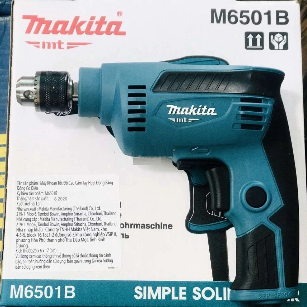 Máy khoan tốc độ cao 230W 6.5mm Makita M6501B 2 M6501B-2