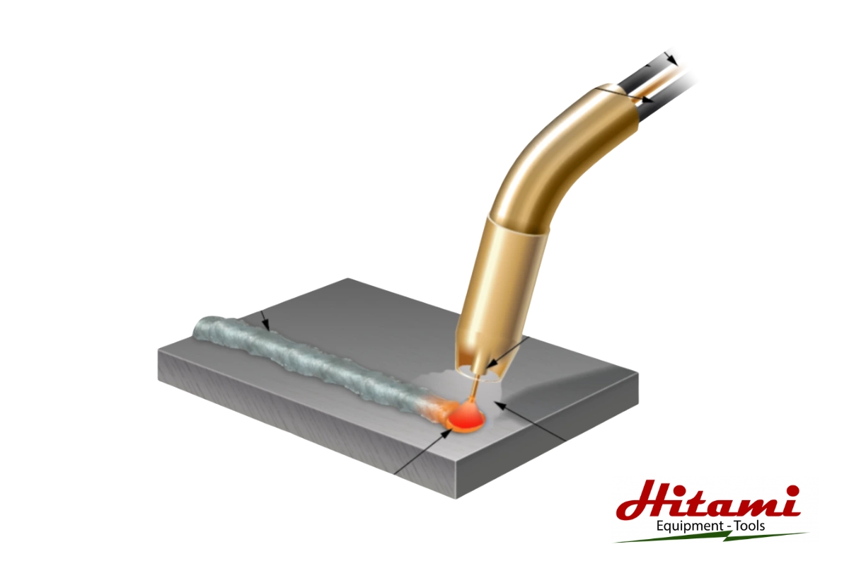 Hướng dẫn sử dụng máy hàn Mig đơn giản tại nhà 4 Cách giữ mỏ hàn Mig đúng