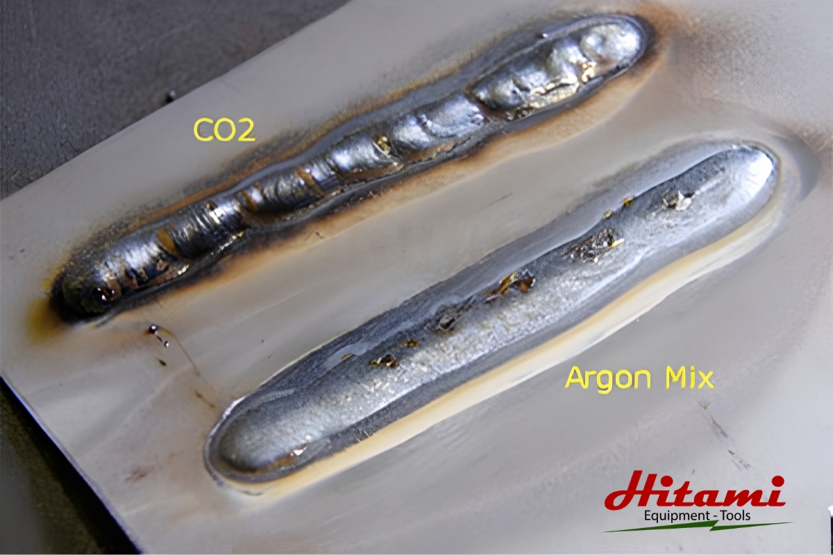 Máy hàn Mig dùng khí Co2 là gì? Ưu nhược điểm cần biết 2 Mối hàn của máy hàn mig dùng khí co2