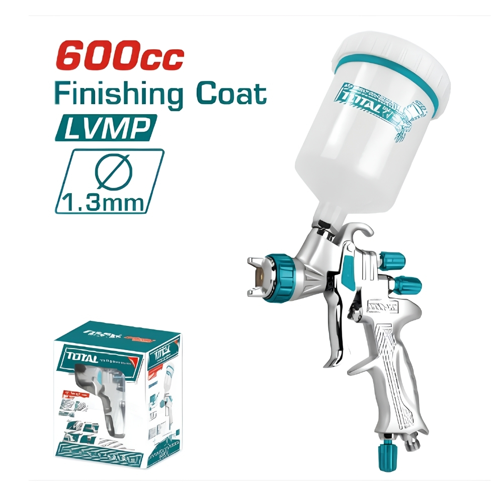 Súng phun sơn khí nén LVMP 600cc Total TAT10605 1 Súng phun sơn khí nén LVMP 600cc Total TAT10605
