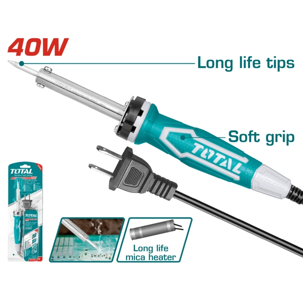 Mỏ hàn chì (50/T) Total TET1406 1 Mỏ hàn chì (50/T) Total TET1406