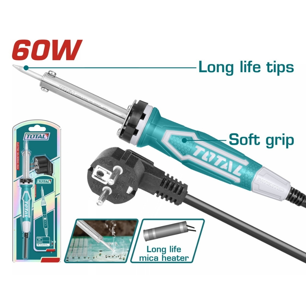 Mỏ hàn chì 60W Total TET1606 1 Mỏ hàn chì 60W Total TET1606