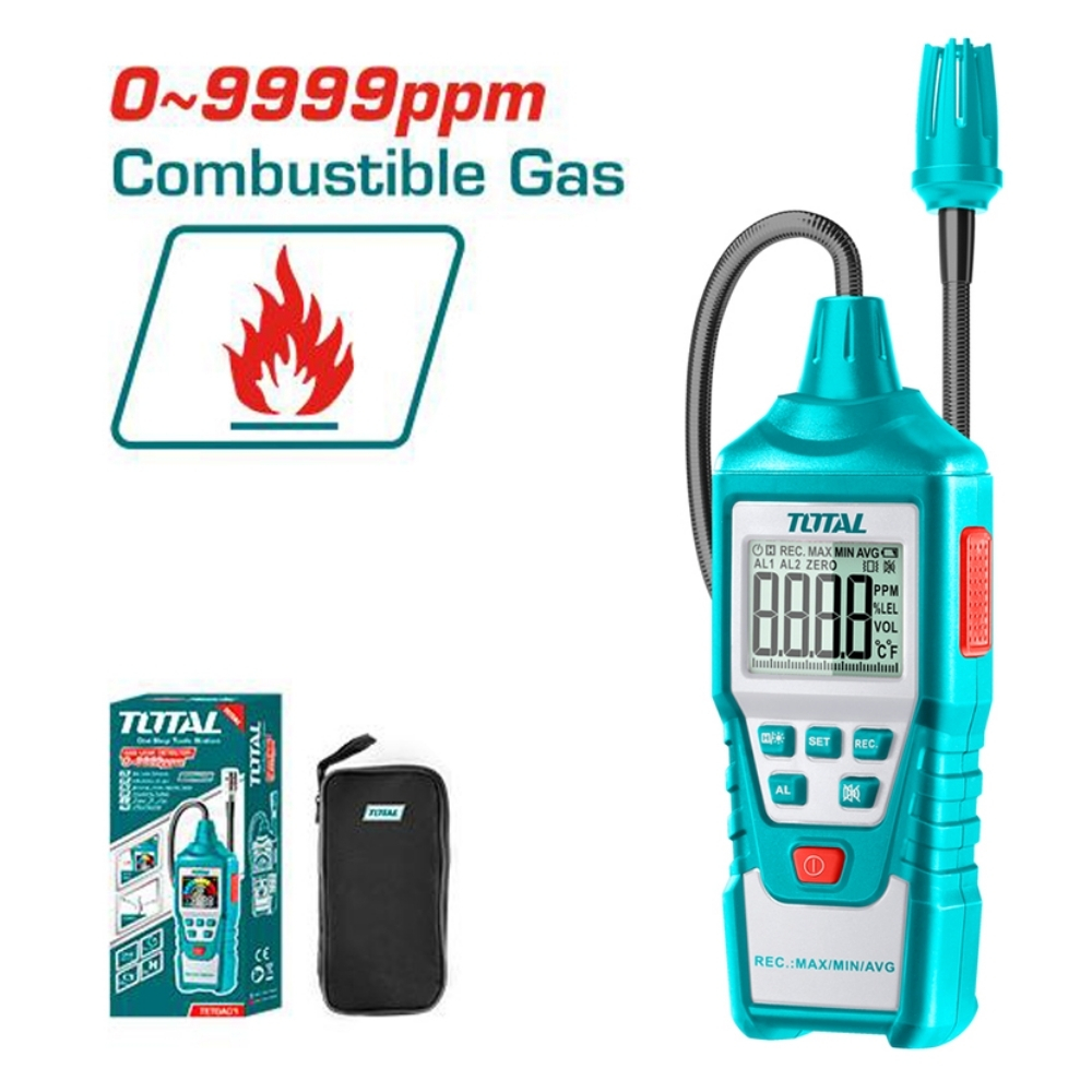 Máy đo rò rỉ khí gas kỹ thuật số Total TETGA01 1 Máy đo rò rỉ khí gas kỹ thuật số Total TETGA01