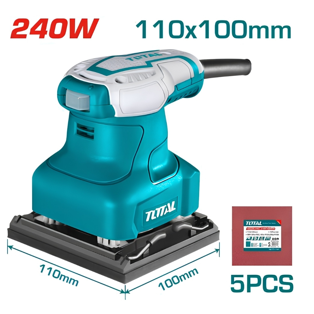 Máy chà nhám vuông 240W Total TF2231106 1 Máy chà nhám vuông 240W Total TF2231106
