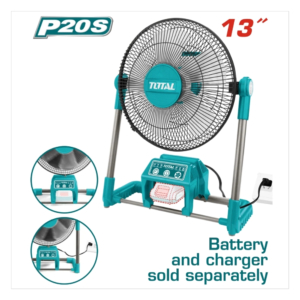 Quạt máy dùng pin 20V 12 inch Total TFALI2001 (chưa pin & sạc)