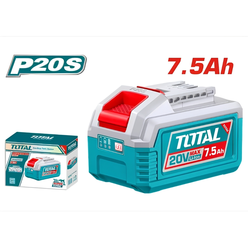 Pin Lithium-ion 20V/7.5Ah Total TFBLI2075 1 Pin Lithium-ion 20V/7.5Ah Total TFBLI2075