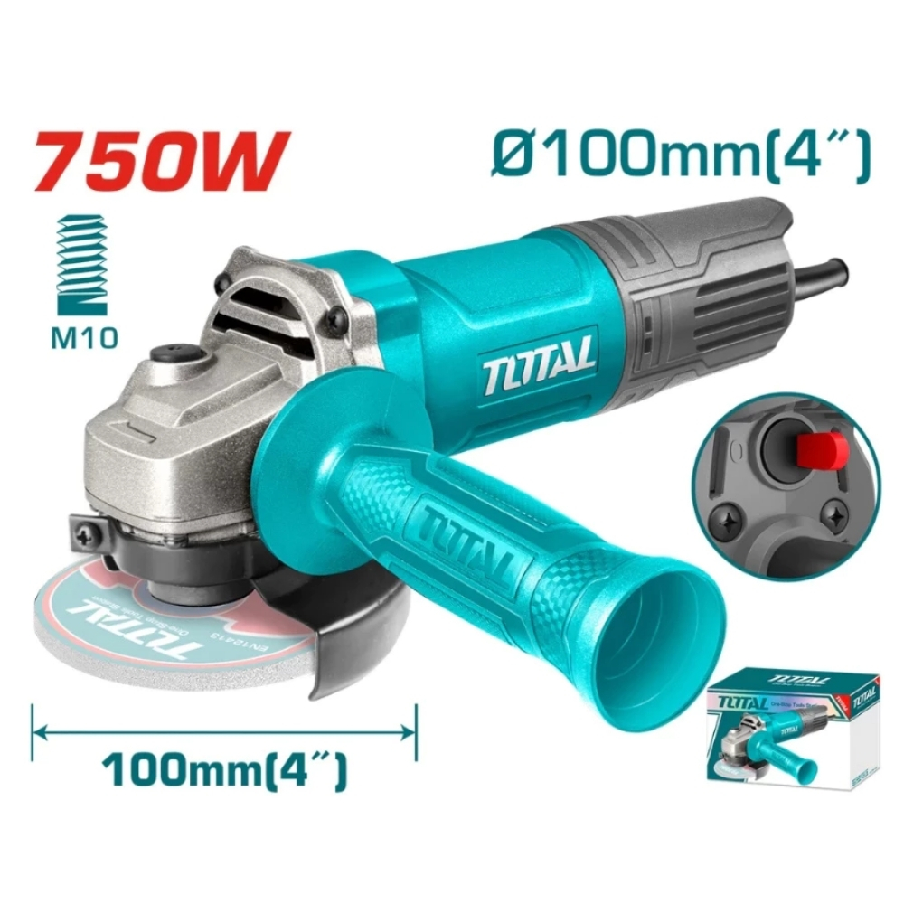 Máy mài góc 750W Total TG10710056 1 Máy mài góc 750W Total TG10710056