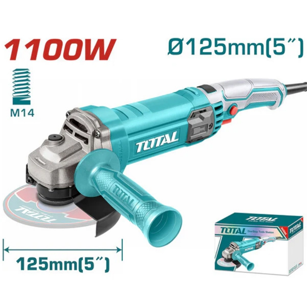 Máy mài góc 1100W 125mm Total TG11012556 1 Máy mài góc 1100W 125mm Total TG11012556