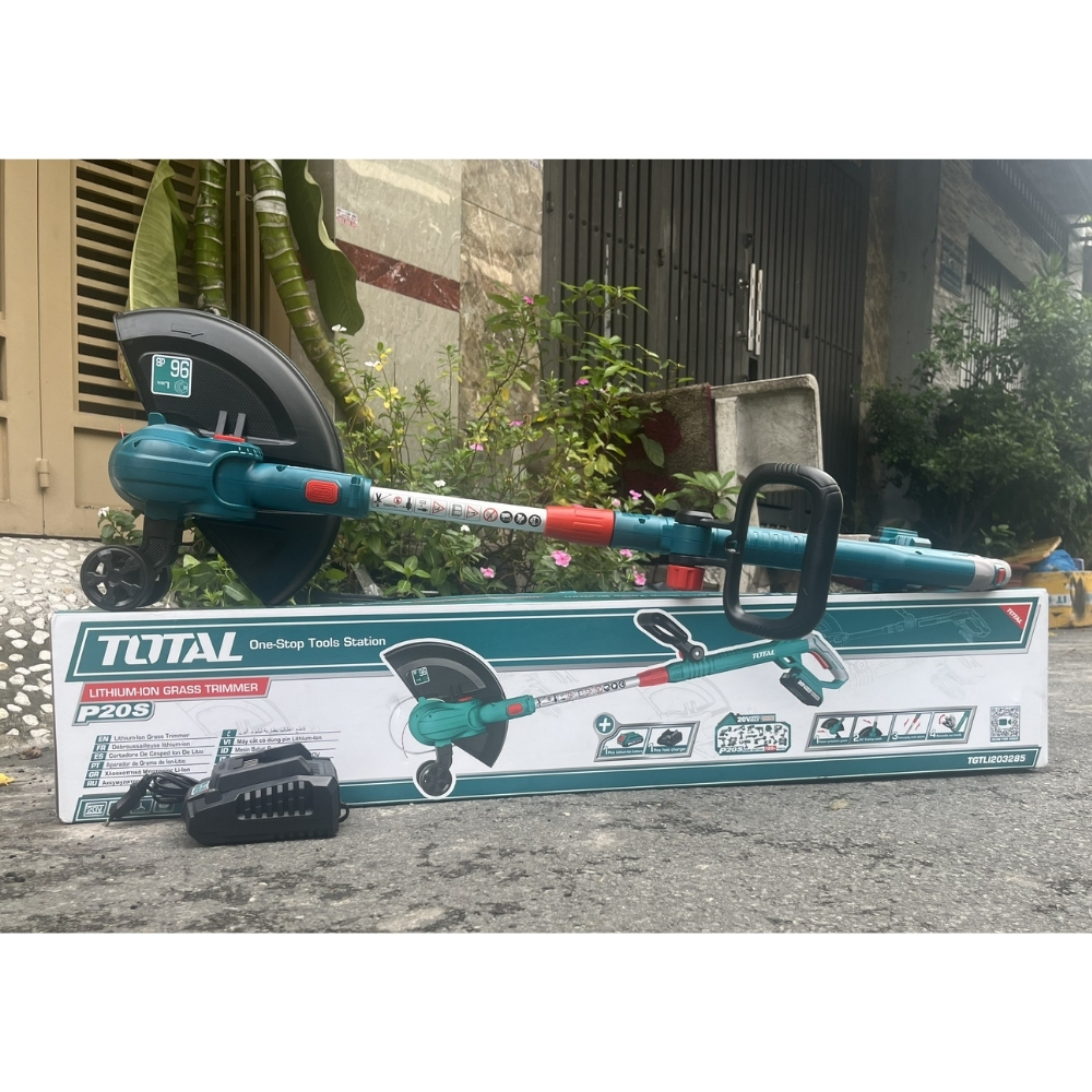 Máy cắt cỏ dùng pin Lithium-Ion 20V Total TGTLI203285 2 TGTLI203285-2