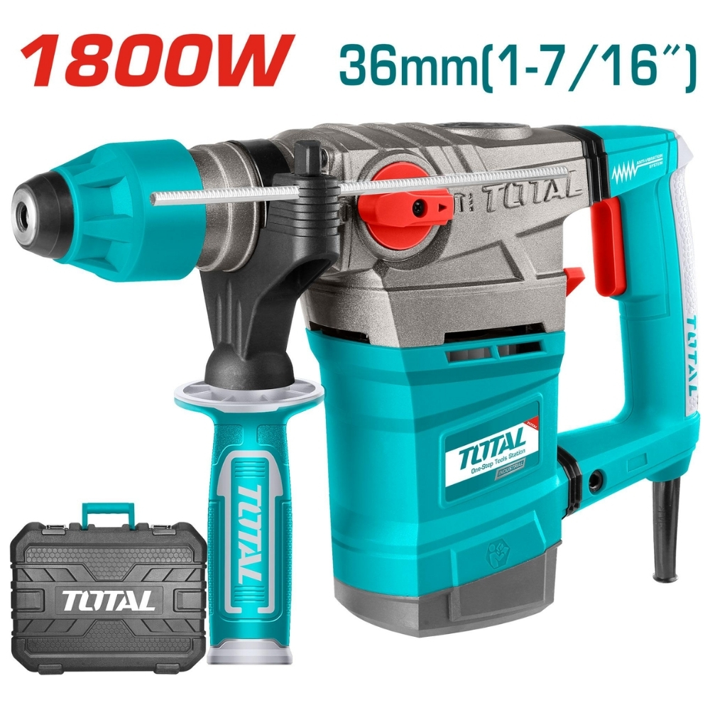 Máy khoan đục bê tông 1800W Total TH118366 1 Máy khoan đục bê tông 1800W Total TH118366