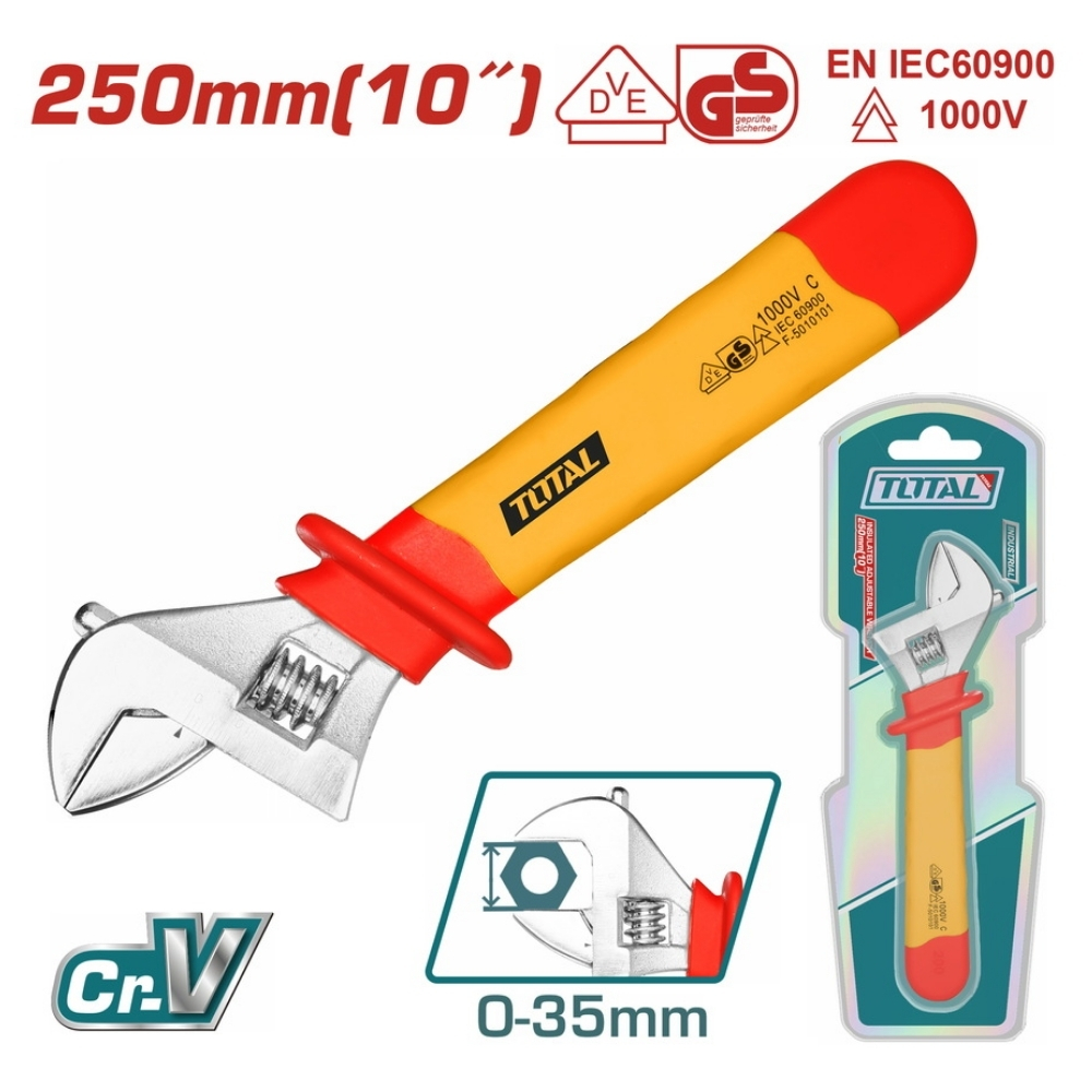 Mỏ lếch cách điện 10 inch 1000V Total THIADW101 1 Mỏ lếch cách điện 10 inch 1000V Total THIADW101