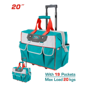 Túi đựng dụng cụ tay kéo cứng Total THRRTB2012