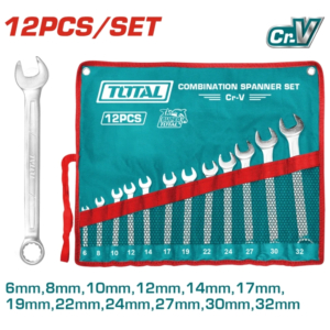 Bộ cờ lê vòng miệng (6-32mm) Total THT1022122