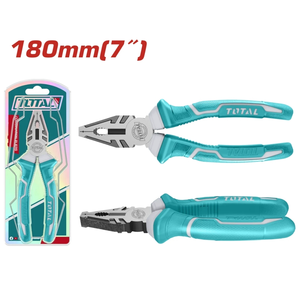 Kềm răng 7"/180mm Total THT110706P 1 Kềm răng 7"/180mm Total THT110706P