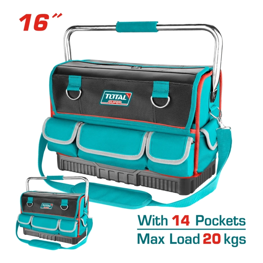 Túi đựng dụng cụ 16 inch Total THT66L12 1 Túi đựng dụng cụ 16 inch Total THT66L12