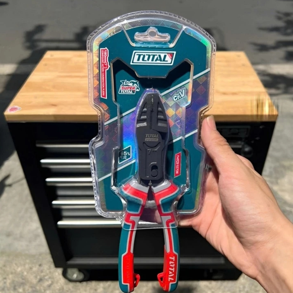 Kềm răng trợ lực 180mm Total THTC510706 2 THTC510706-2