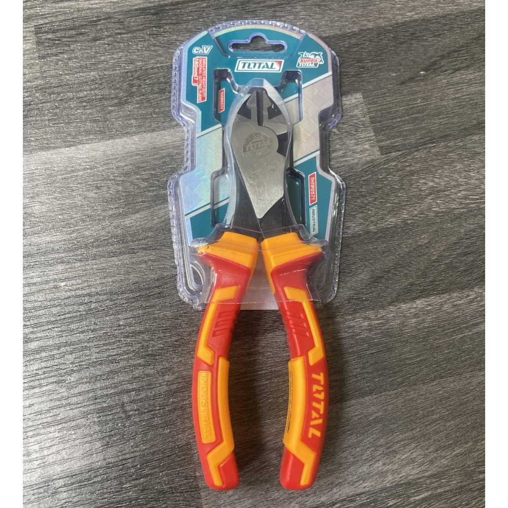 Kềm cắt cộng lực cách điện 7"/180mm Total THTIP2571 2 THTIP2571-2