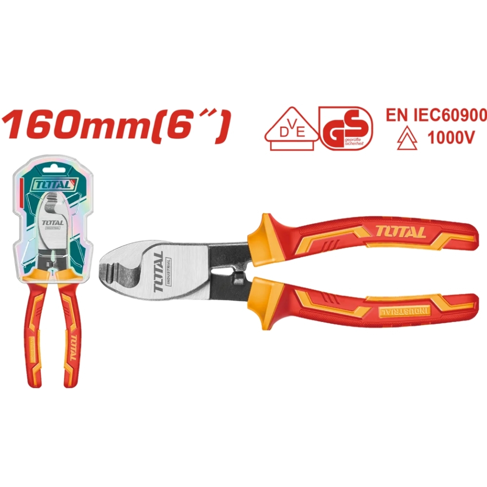 Kềm cắt cáp cách điện 6"/160mm Total THTIP2761 1 Kềm cắt cáp cách điện 6"/160mm Total THTIP2761