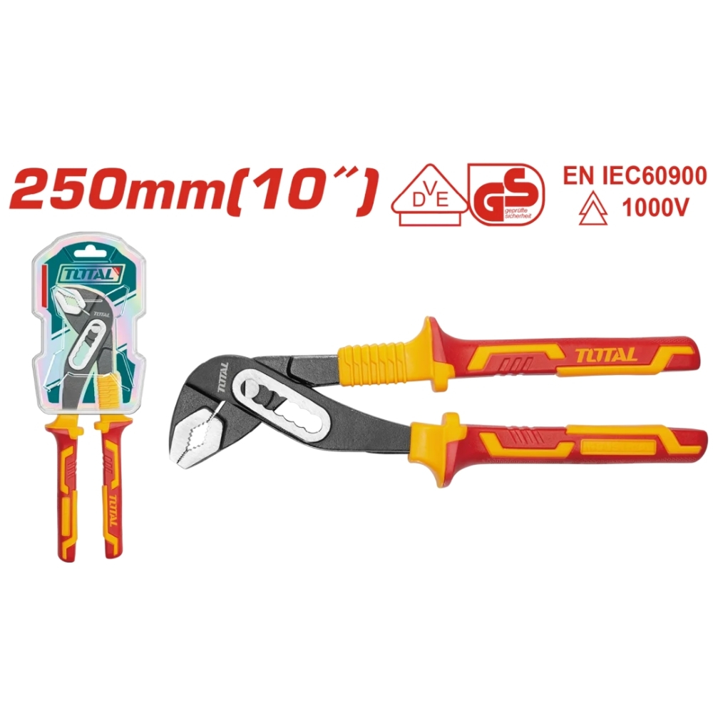 Kềm mỏ quạ cách điện 10"/250mm Total THTIP28101 1 Kềm mỏ quạ cách điện 10"/250mm Total THTIP28101