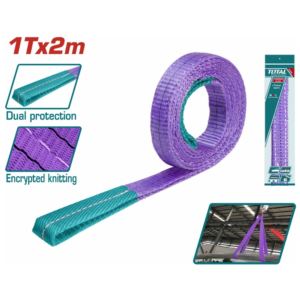 Dây cáp vải cẩu hàng tím 1Tx2m Total THTWS0102