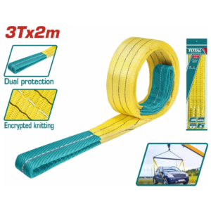 Dây cáp vải cẩu hàng vàng 3Tx2m Total THTWS0302