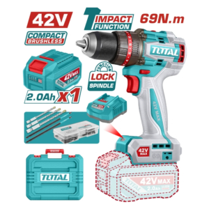 Máy khoan búa dùng pin 42V-69Nm Total TIDLI426981