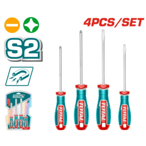Bộ 4 tua vít bake & dẹp Total TKSDS0426