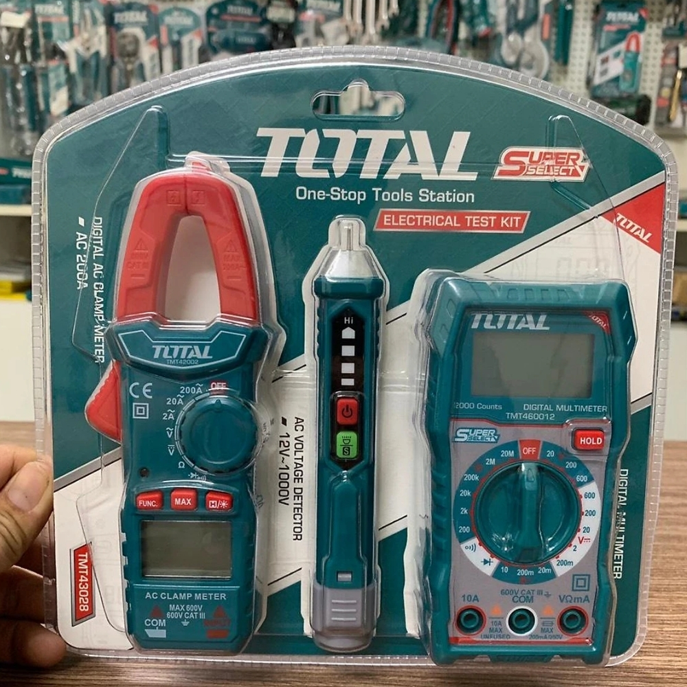 Bộ 3 dụng cụ kiểm tra điện Total TMT43028 2 TMT43028-2