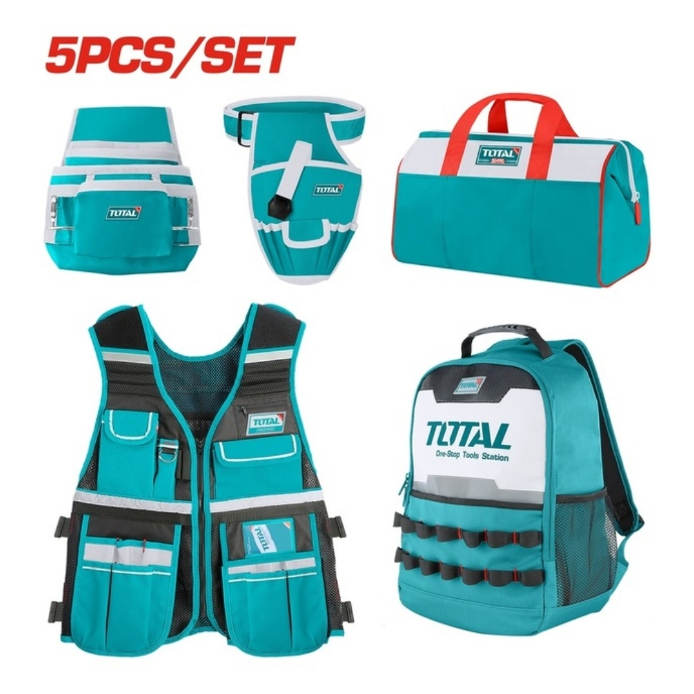 Bộ combo 5 túi đựng công cụ Total TOS23047 1 Bộ combo 5 túi đựng công cụ Total TOS23047