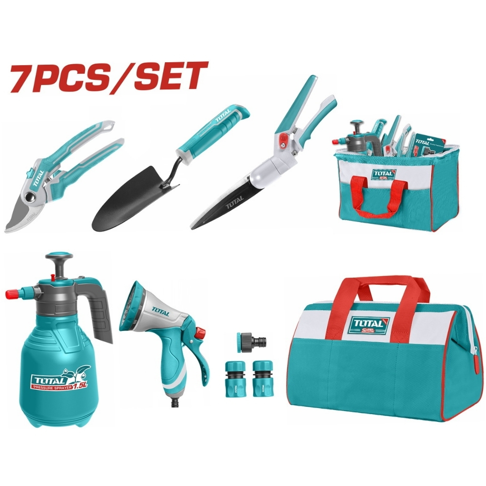 Bộ combo 7 công cụ làm vườn Total TOS23048 1 Bộ combo 7 công cụ làm vườn Total TOS23048