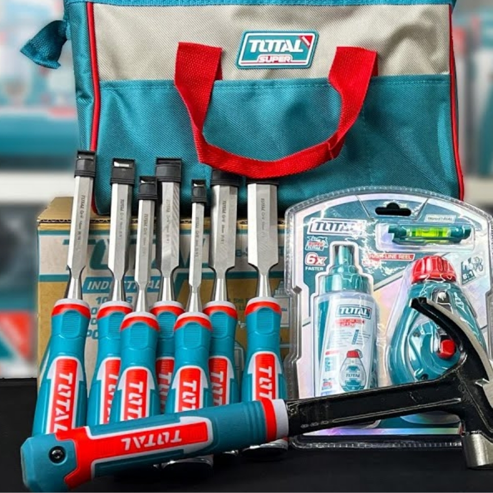 Bộ combo 10 công cụ ngành gỗ Total TOS230906 2 TOS230906-2