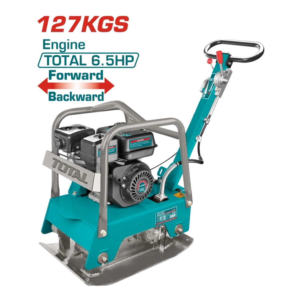 Máy đầm nén bê tông dùng xăng 6.5HP Total TP7125-2 1 Máy đầm nén bê tông dùng xăng 6.5HP Total TP7125-2