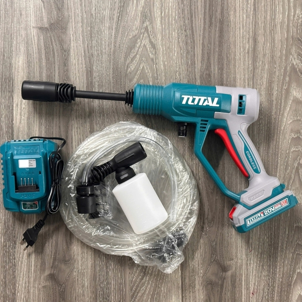 Máy xịt rửa áp lực dùng pin 20V Total TPWLI20362 2 TPWLI20362-2