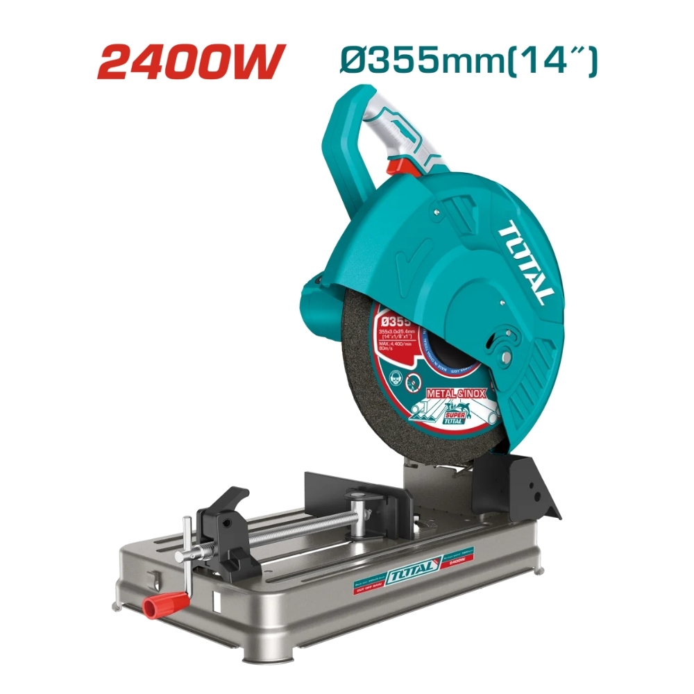 Máy cắt sắt 2400W 325mm Total TS9243558 1 Máy cắt sắt 2400W 325mm Total TS9243558
