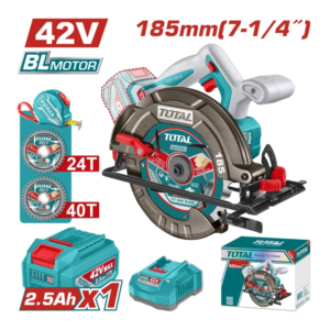 Máy cưa đĩa tròn dùng pin 42V-185mm Total TSLI4218511