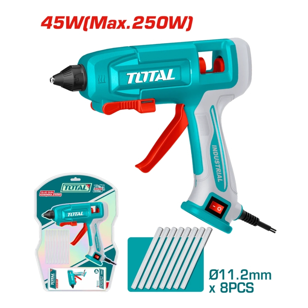 Súng bắn keo nến 45W Total TT401116 1 Súng bắn keo nến 45W Total TT401116