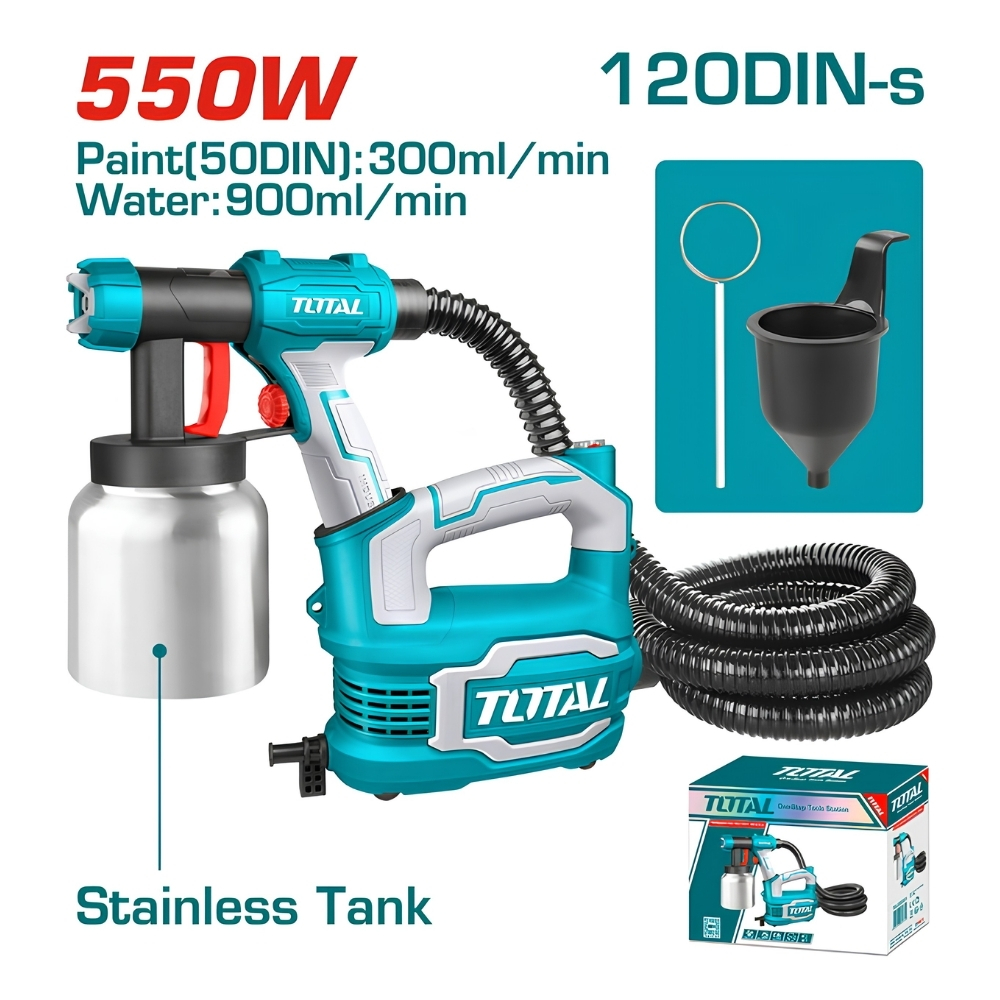 Máy phun sơn 550W Total TT5006-2 1 Máy phun sơn 550W Total TT5006-2