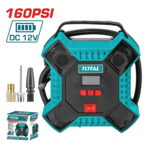 Máy bơm hơi lốp xe ô tô 12V 160PSI Total TTAC1601