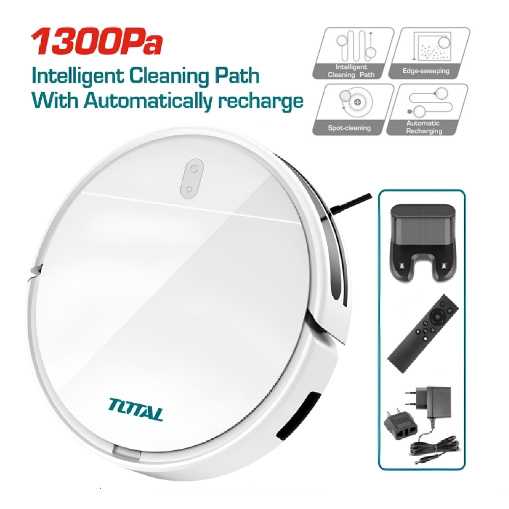 Robot hút bụi tự động 450ml Total TVCRBOT3006 (loại quỹ đạo) 1 Robot hút bụi tự động 450ml Total TVCRBOT3006 (loại quỹ đạo)
