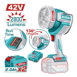 Đèn làm viêc dùng pin 42V Total TWLI42896