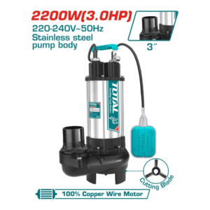Máy bơm chìm nước thải 2200W (3HP) Total TWP7220026