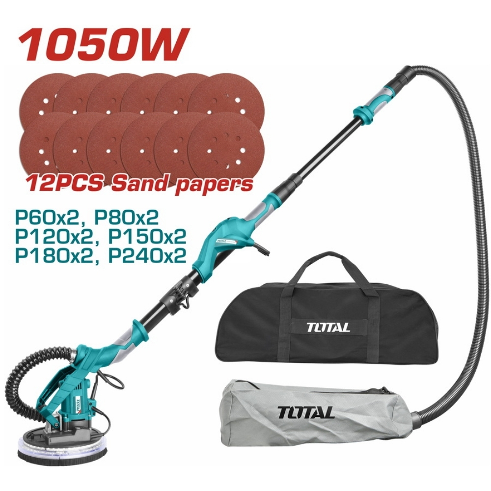 Máy chà tường có tính năng hút bụi 1050W Total TWS10501 1 Máy chà tường có tính năng hút bụi 1050W Total TWS10501